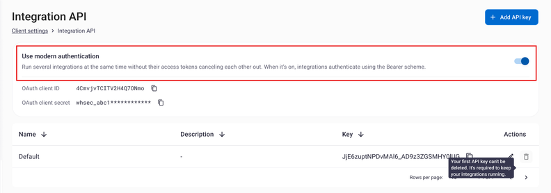 Absorb Adds Multiple API Keys and Modern Authentication