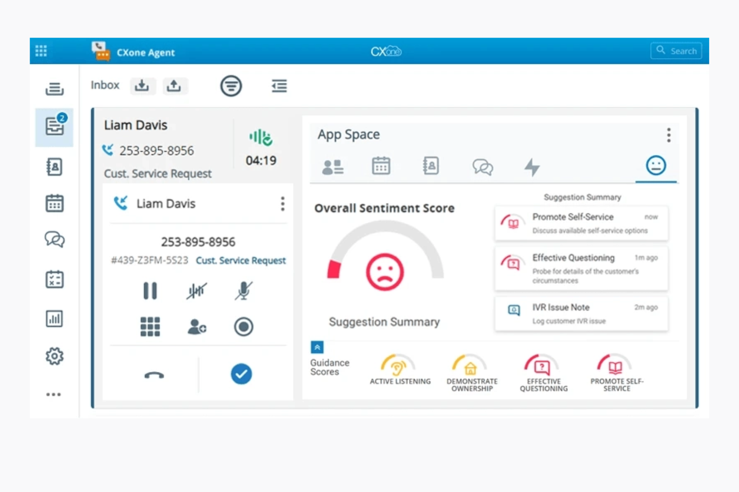  screenshot - NICE CXone-recension: Fördelar, nackdelar, funktioner & priser