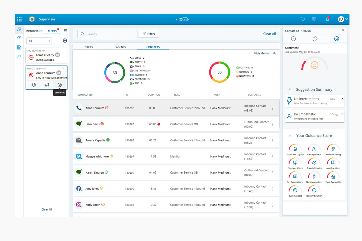  screenshot - NICE CXone-recension: Fördelar, nackdelar, funktioner & priser