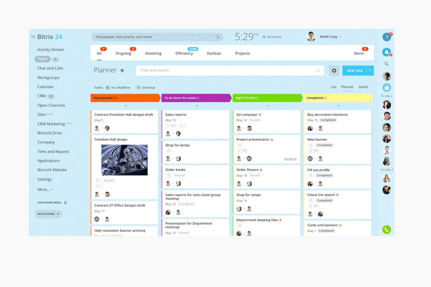  screenshot - Reseña de la plataforma de interacción con clientes Bitrix24 2026