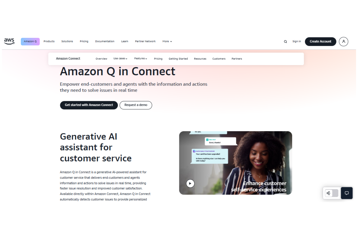  screenshot - Amazon Connect Review: Pros, Cons, Features & Pricing