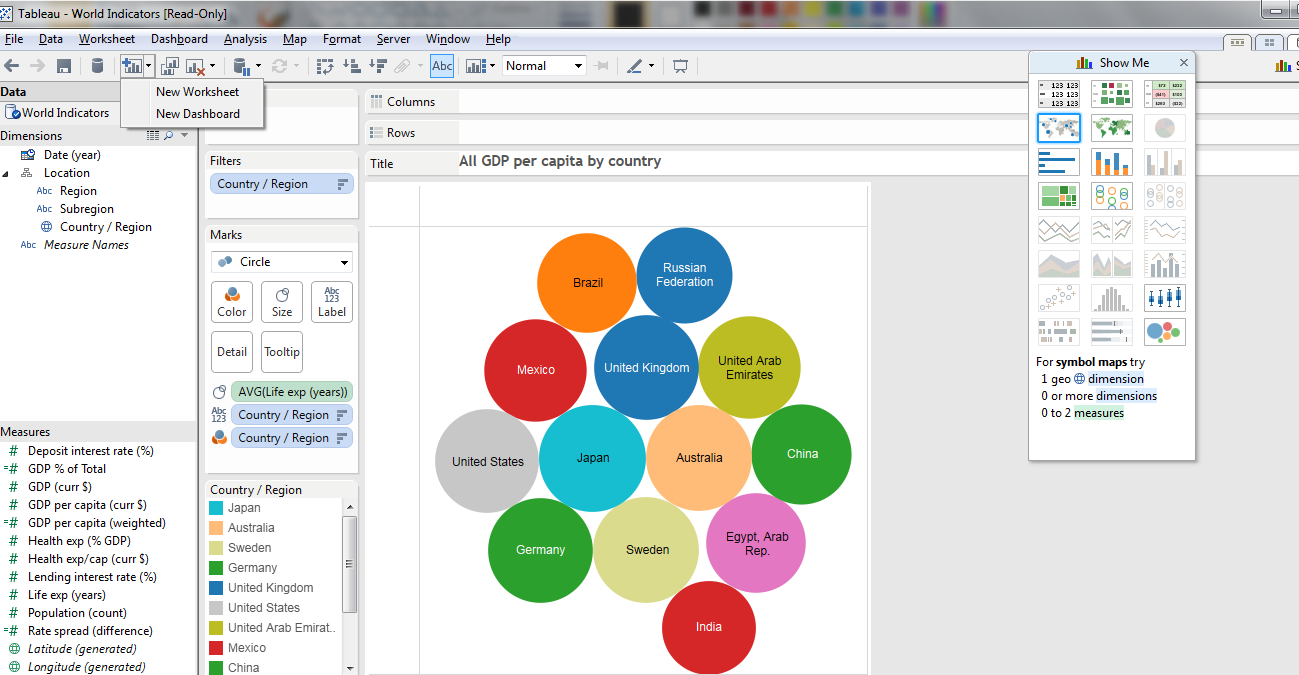  screenshot - Tableau-recension: Fördelar, nackdelar, funktioner och priser