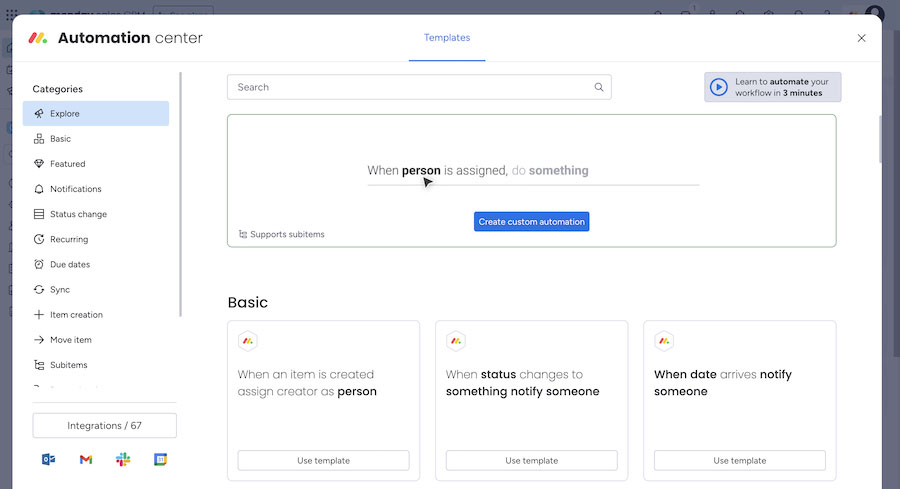  screenshot - monday CRM-Bewertung: Vorteile, Nachteile, Funktionen & Preise