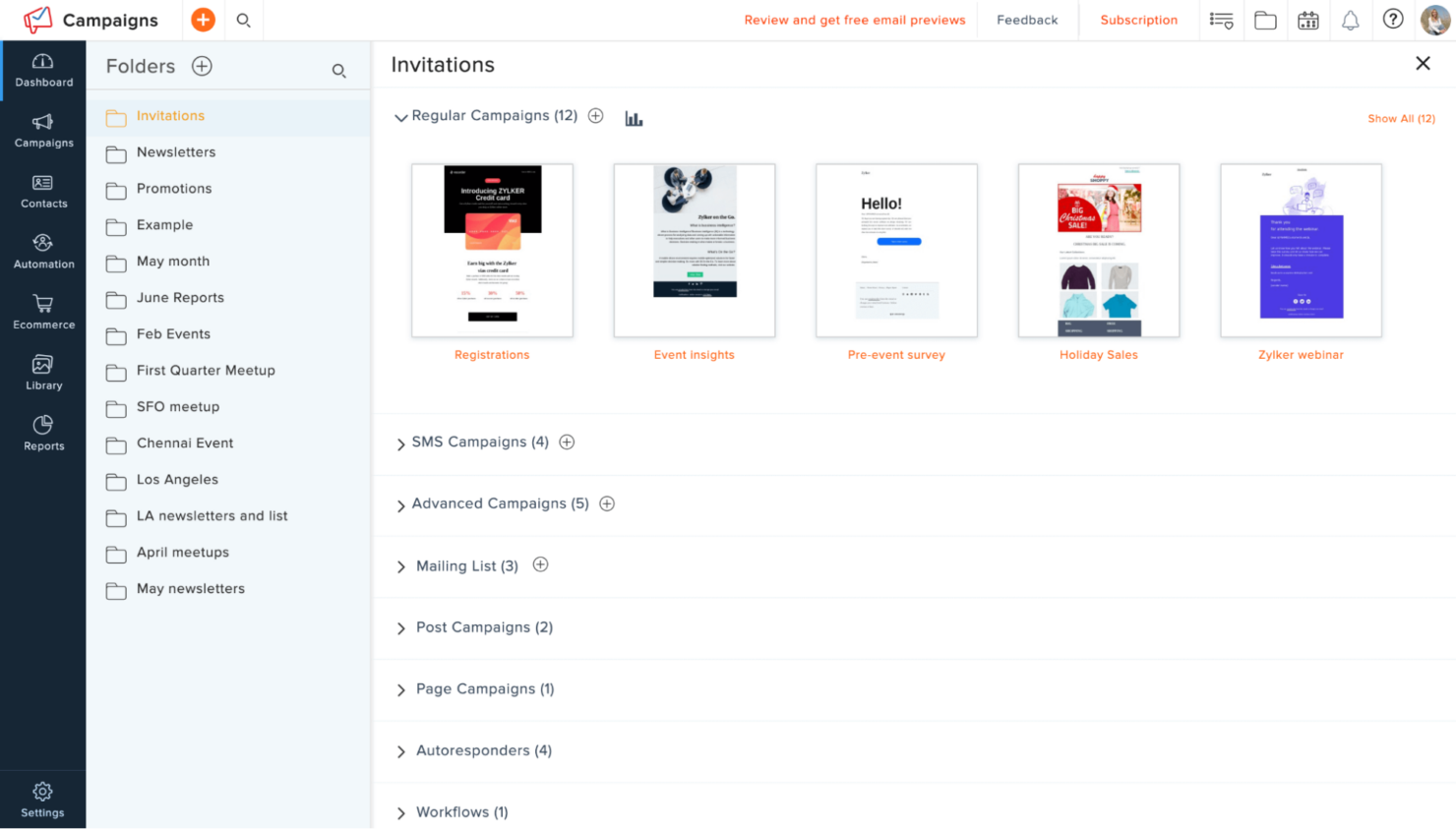  screenshot - Zoho CRM-recension: Fördelar, nackdelar, funktioner & priser