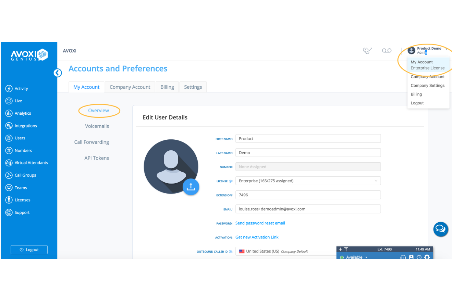  screenshot - AVOXI-Bewertung: Vor- und Nachteile, Funktionen und Preise