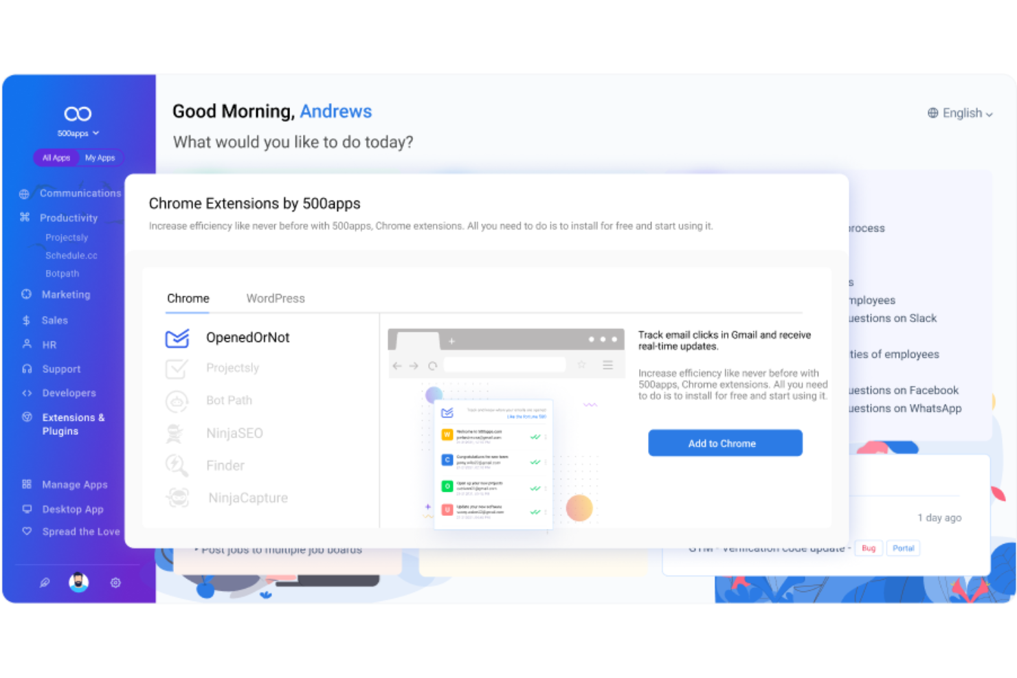  screenshot - Avis sur Agile CRM : avantages, inconvénients, fonctionnalités et tarifs