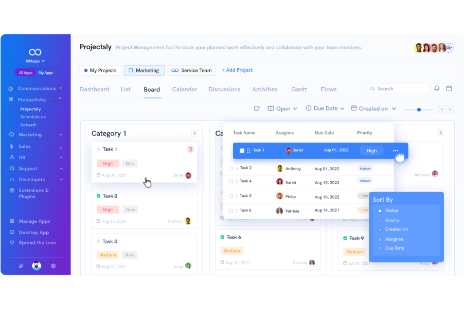  screenshot - Avis sur Agile CRM : avantages, inconvénients, fonctionnalités et tarifs
