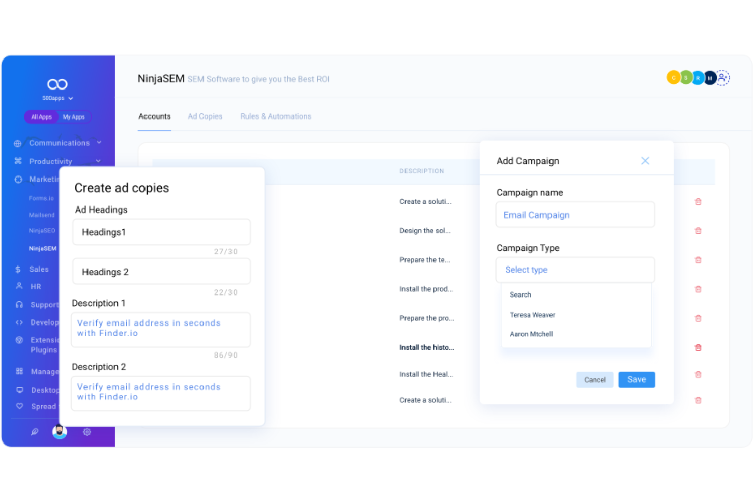  screenshot - Avis sur Agile CRM : avantages, inconvénients, fonctionnalités et tarifs