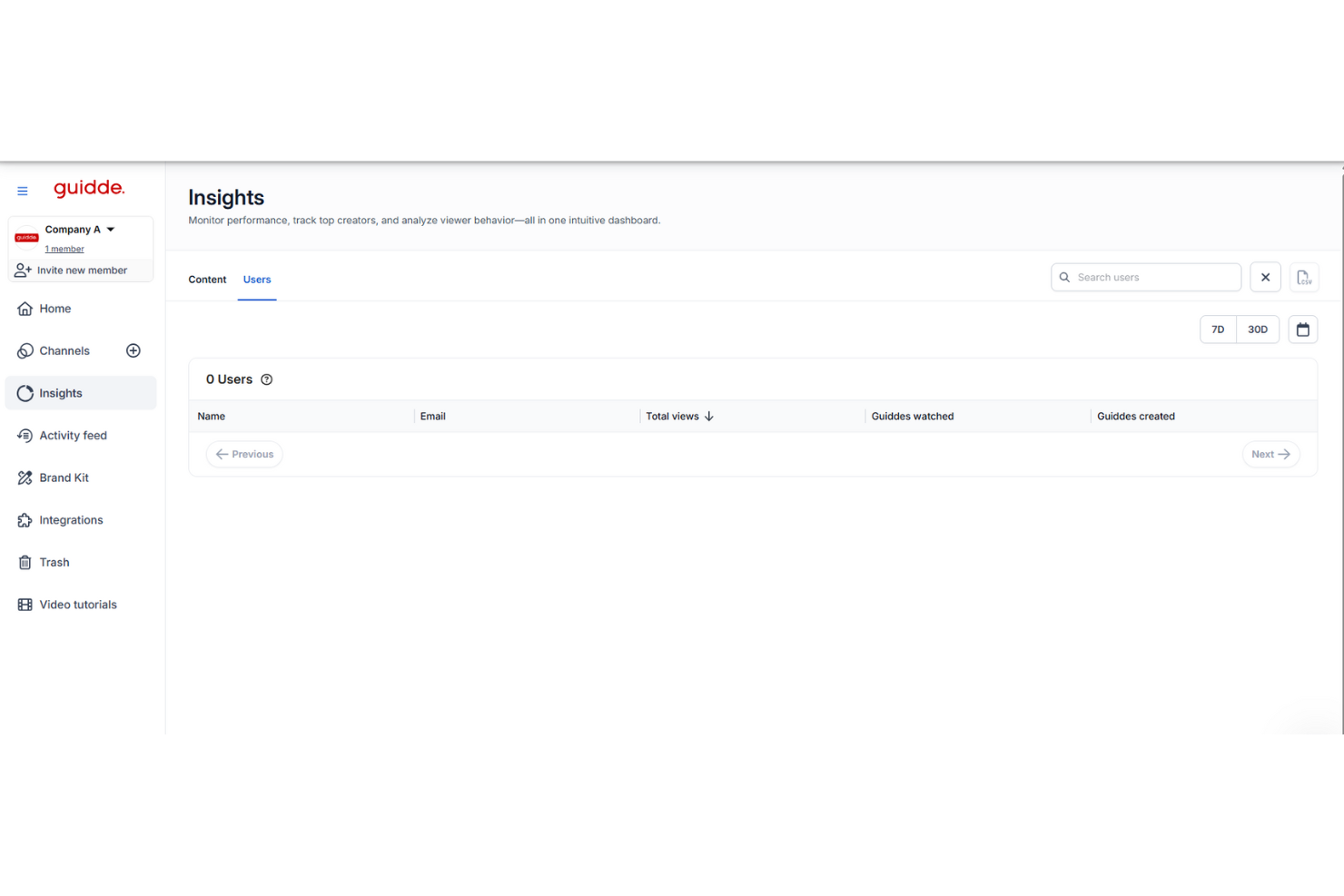  screenshot - Guidde Review: Pros, Cons, Features and Pricing