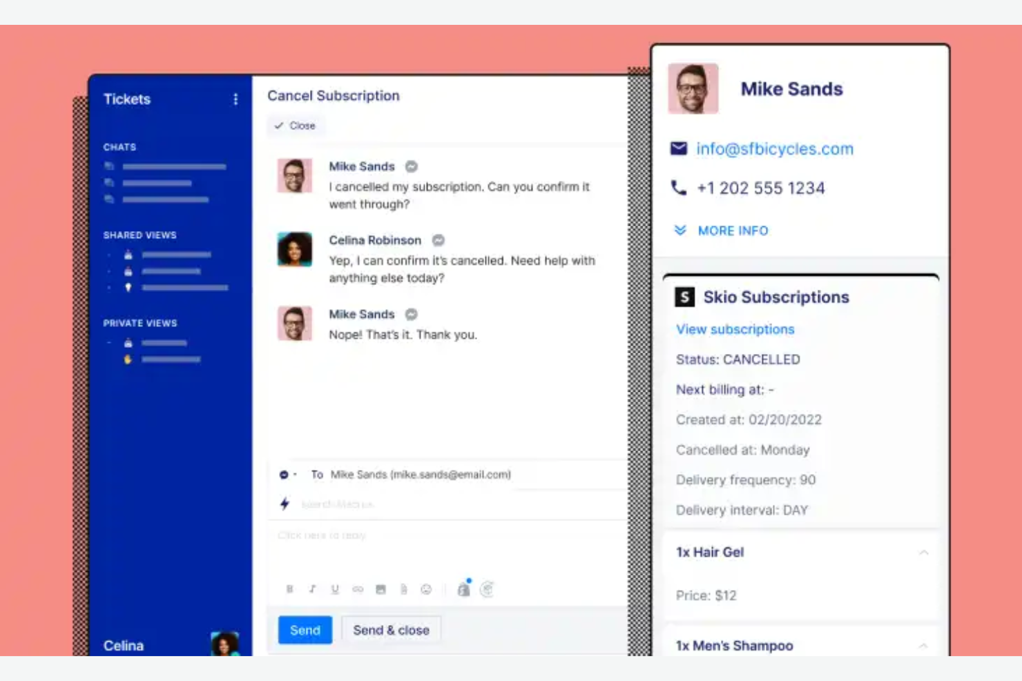  screenshot - Gorgias Review: Pros, Cons, Features and Pricing