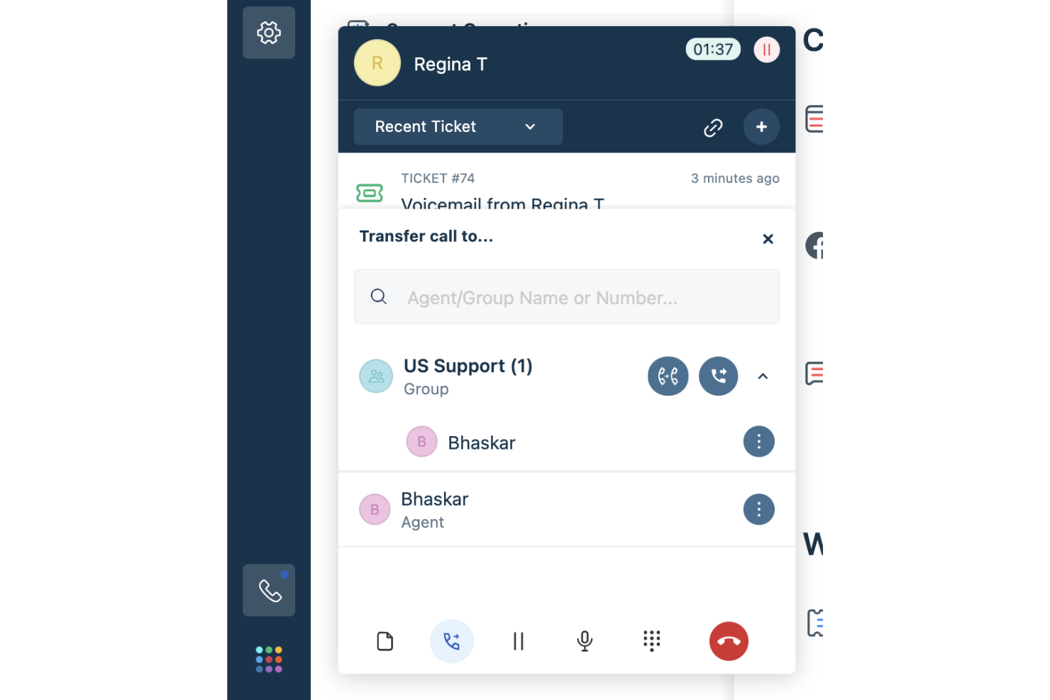  screenshot - Freshcaller Review: Pros, Cons, Features and Pricing