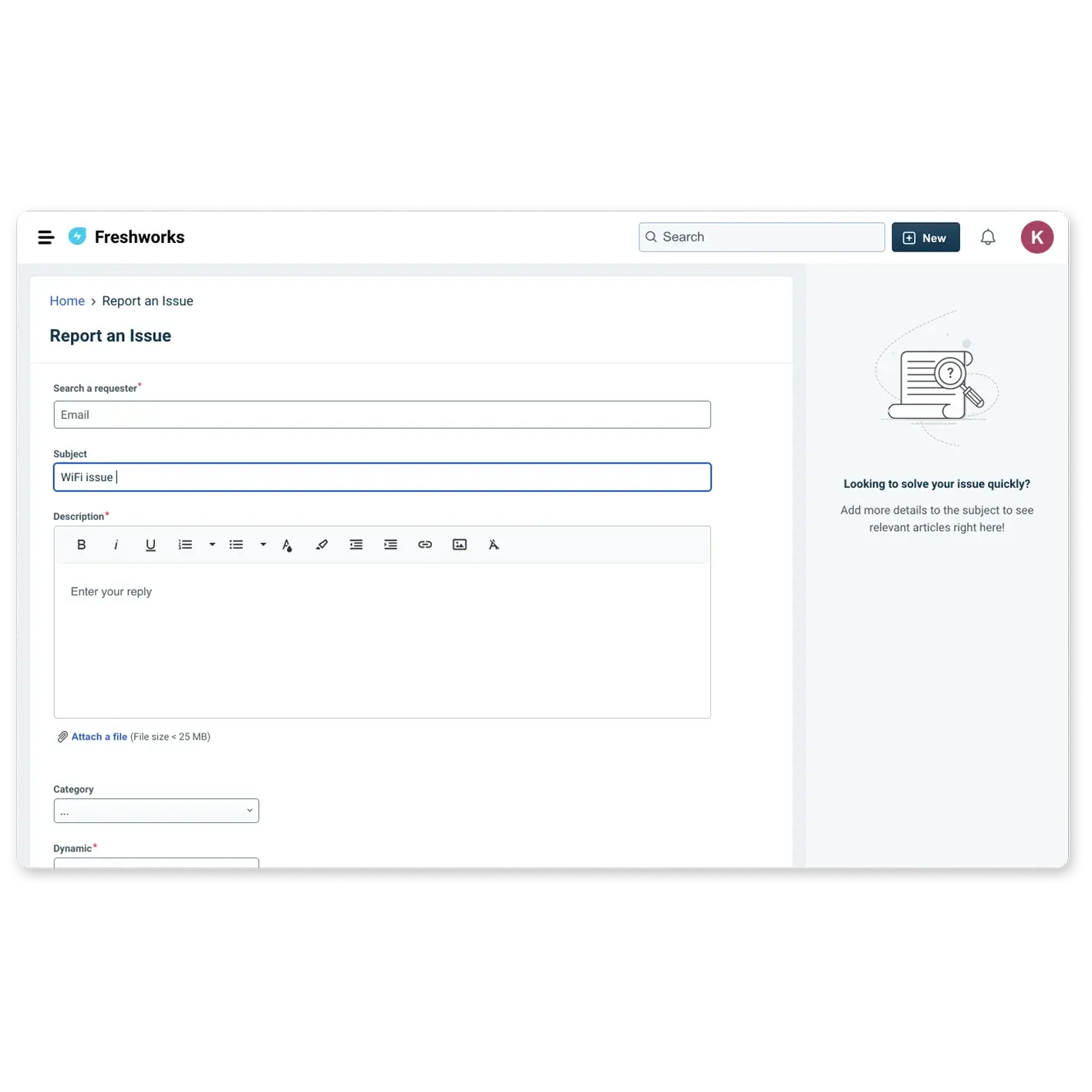  screenshot - Freshservice-beoordeling: voordelen, nadelen, functies en prijzen