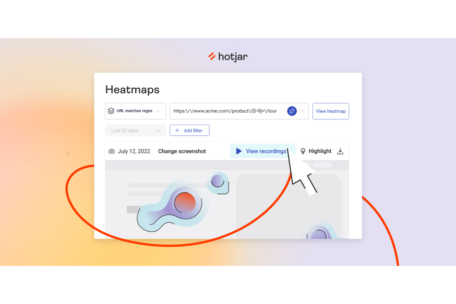 screenshot - Hotjar-arvostelu: hyvät ja huonot puolet, ominaisuudet ja hinnoittelu