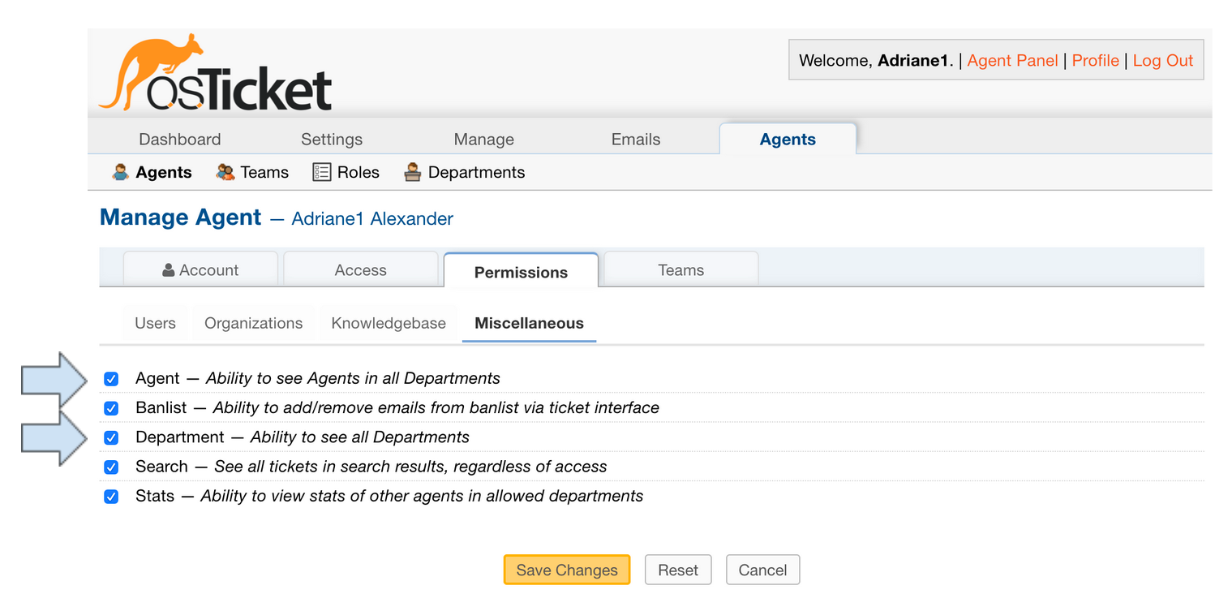  screenshot - Avis sur osTicket : avantages, inconvénients, fonctionnalités et tarifs