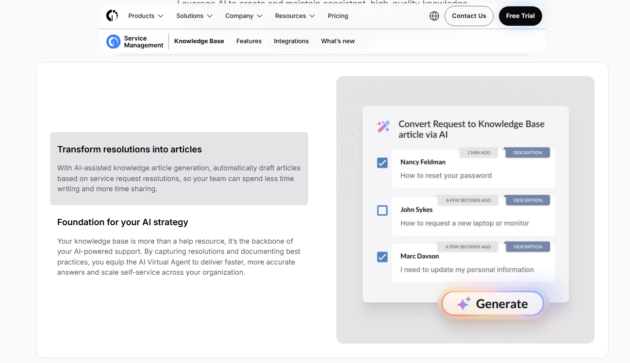  screenshot - Évaluation d’InvGate : avantages, inconvénients, fonctionnalités et tarifs
