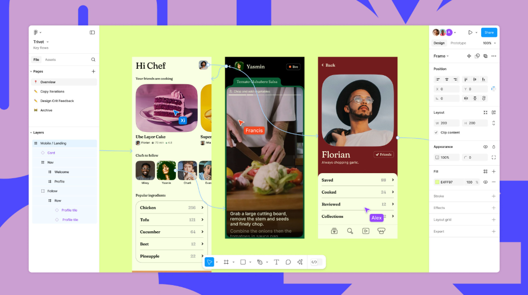 screenshot - Avis sur Figma : avantages, inconvénients, fonctionnalités et tarifs
