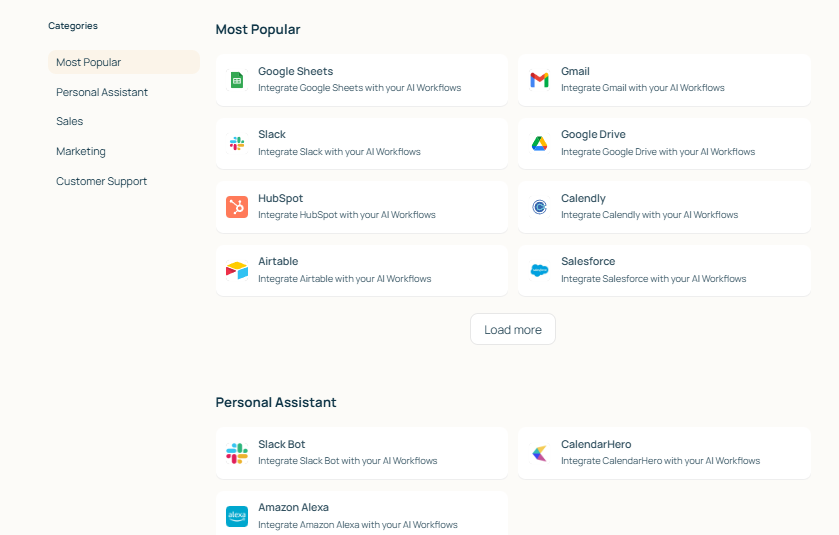  screenshot - Avis sur Lindy : avantages, inconvénients, fonctionnalités et tarifs