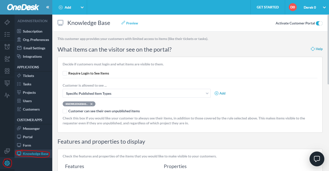  screenshot - OneDesk Review: Pros, Cons, Features and Pricing