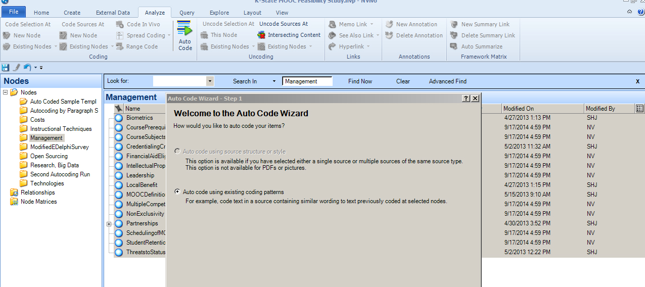 screenshot - NVivo-Test: Vorteile, Nachteile, Funktionen und Preise