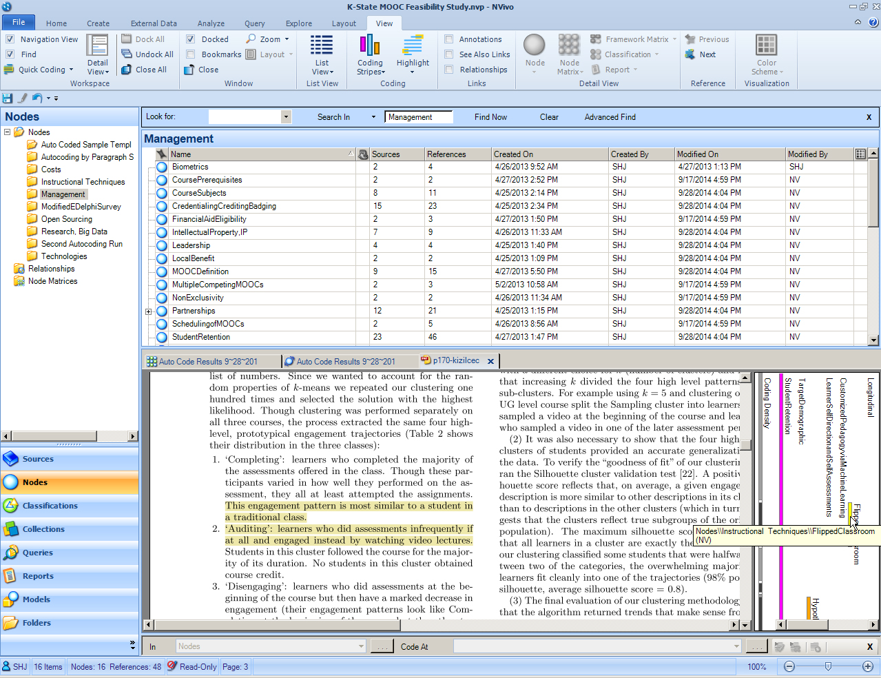  screenshot - Recensione di NVivo: vantaggi, svantaggi, funzionalità e prezzi