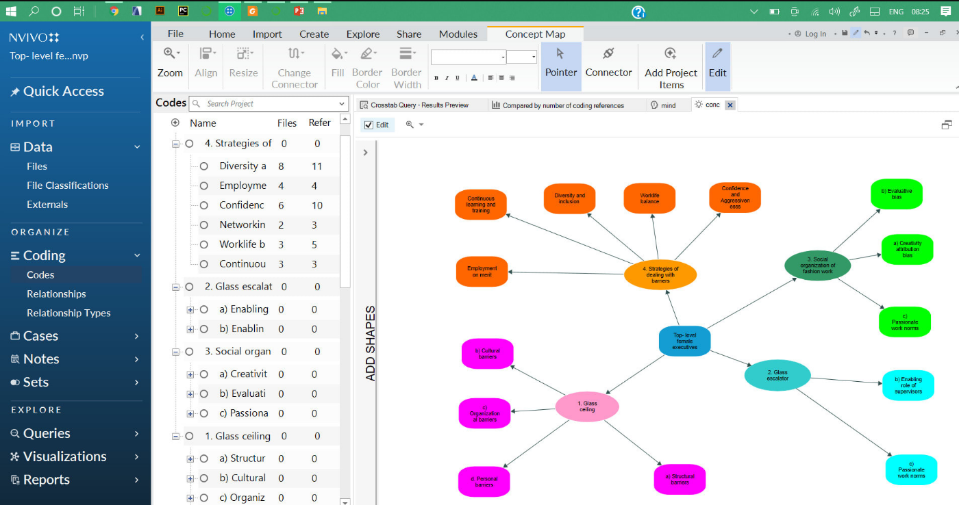  screenshot - Recensione di NVivo: vantaggi, svantaggi, funzionalità e prezzi
