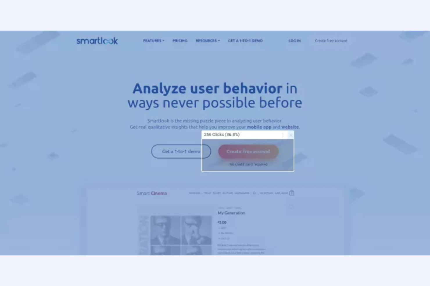  screenshot - Smartlook-anmeldelse: Fordele, ulemper, funktioner og priser