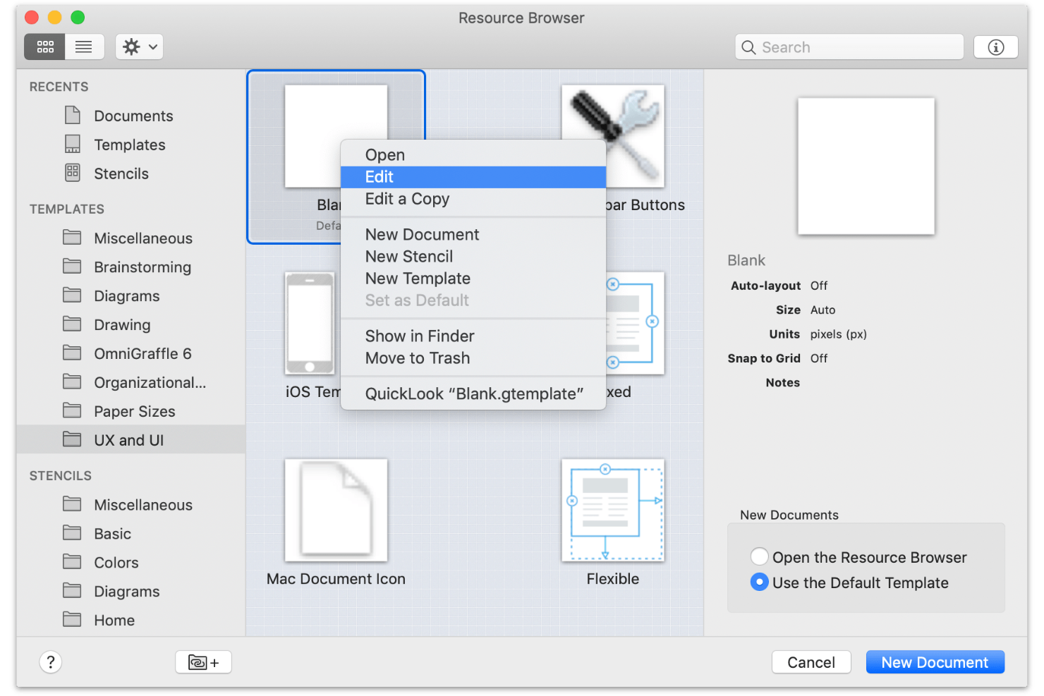  screenshot - OmniGraffle-recension: Fördelar, nackdelar, funktioner och priser