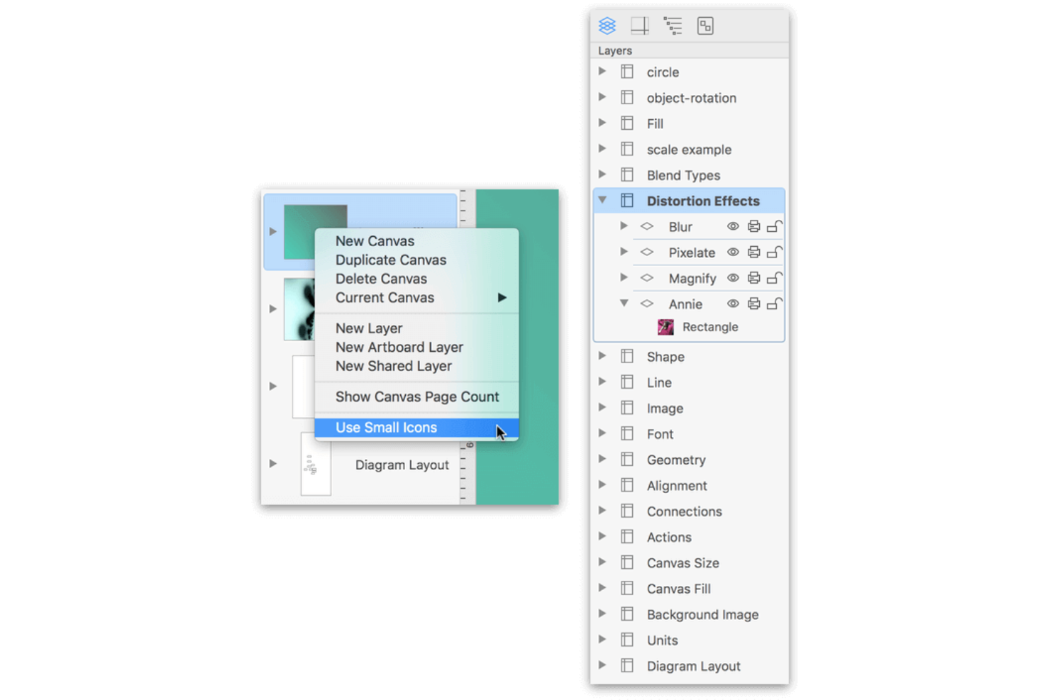  screenshot - OmniGraffle-recension: Fördelar, nackdelar, funktioner och priser