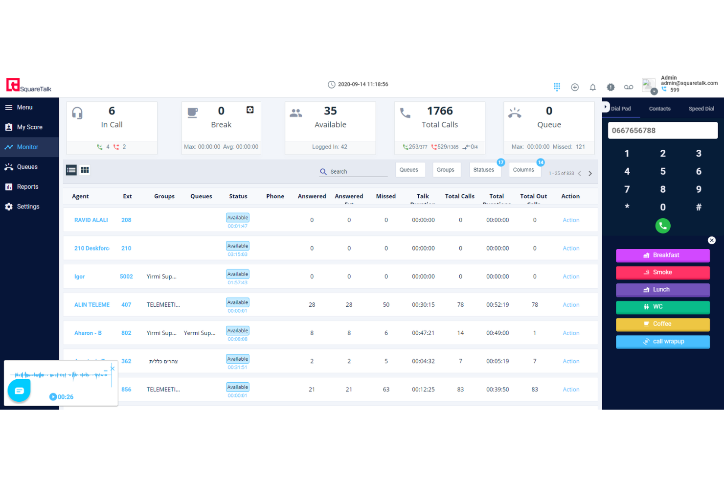  screenshot - Squaretalk-anmeldelse: Fordele, ulemper, funktioner og priser