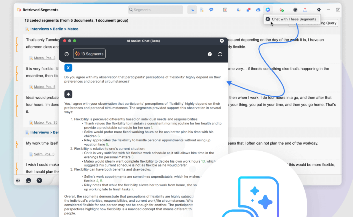  screenshot - MAXQDA-beoordeling: voor- en nadelen, functies en prijzen