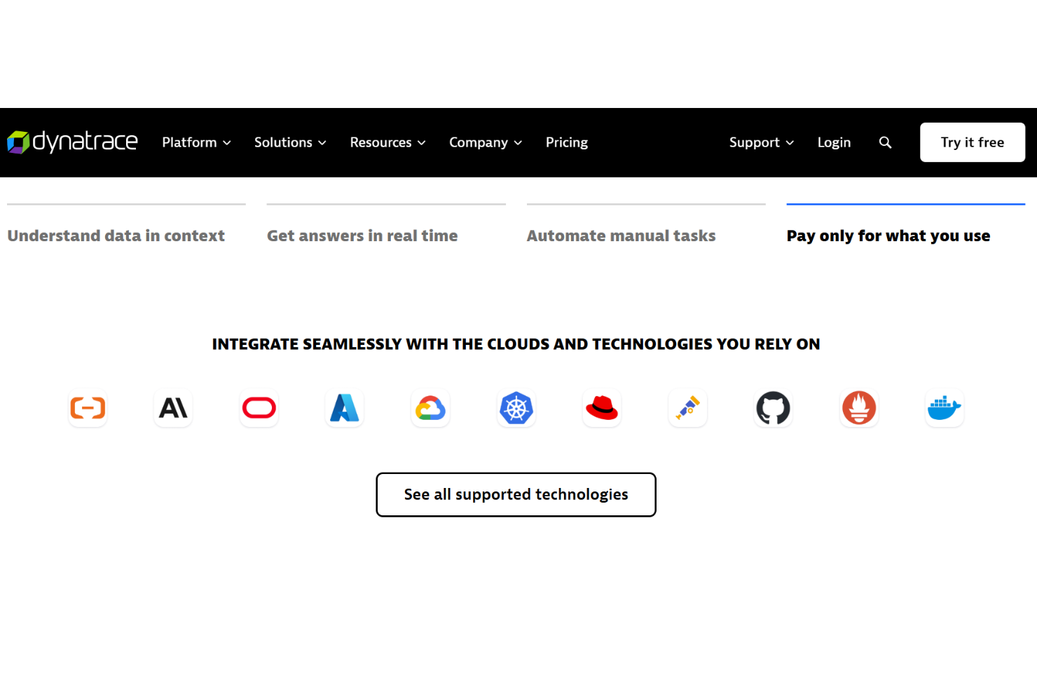  screenshot - Dynatrace-Bewertung: Vor- und Nachteile, Funktionen und Preise