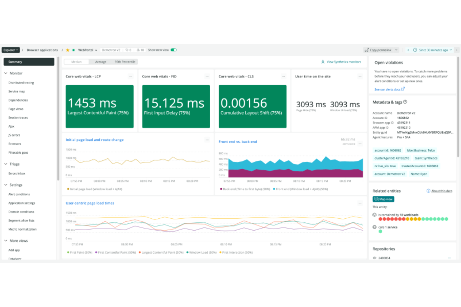  screenshot - New Relic Review: Pros, Cons, Features and Pricing