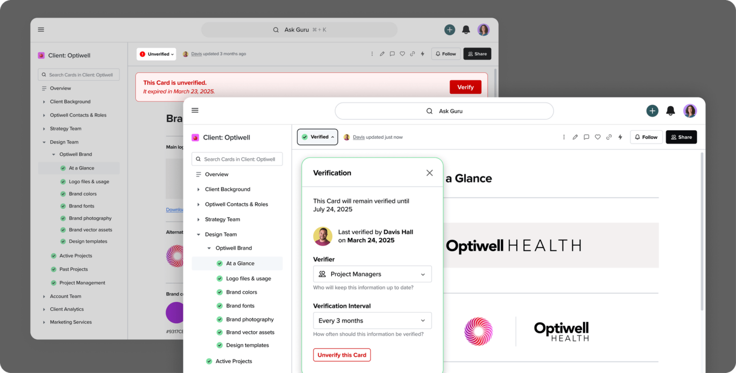  screenshot - Guru-beoordeling: voordelen, nadelen, functies en prijzen