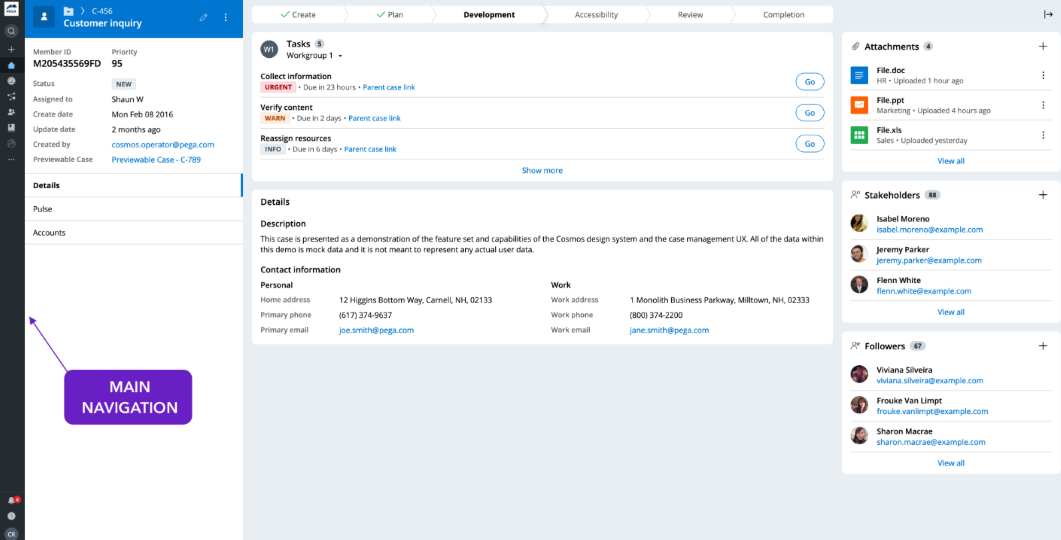  screenshot - Pega-anmeldelse: Fordele, ulemper, funktioner og priser