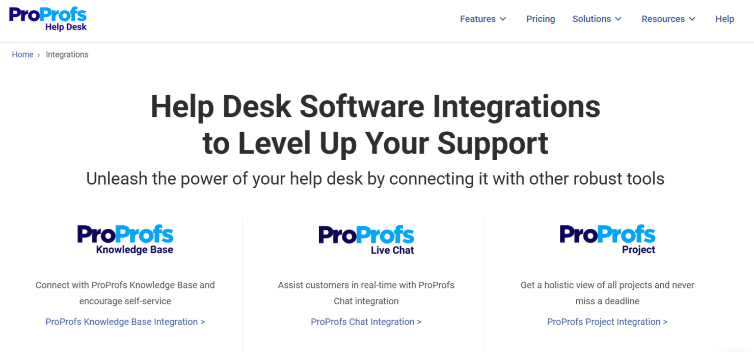  screenshot - Recensione di ProProfs Help Desk: vantaggi, svantaggi, funzionalità e prezzi