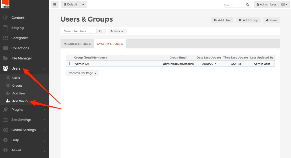  screenshot - Mura CMS Review: Pros, Cons, Features and Pricing