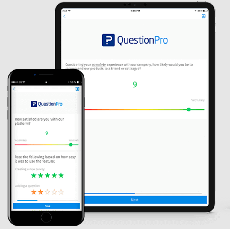  screenshot - Recensione di QuestionPro: vantaggi, svantaggi, funzionalità e prezzi