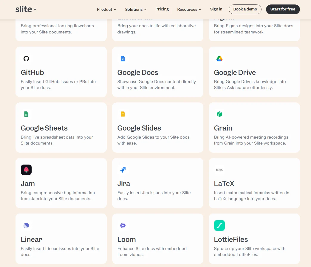  screenshot - Avis sur Slite : Avantages, Inconvénients, Fonctionnalités et Tarification