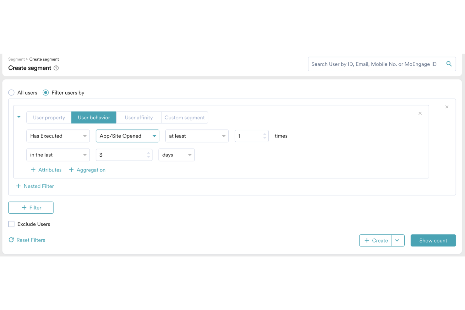  screenshot - MoEngage Review: Pros, Cons, Features and Pricing