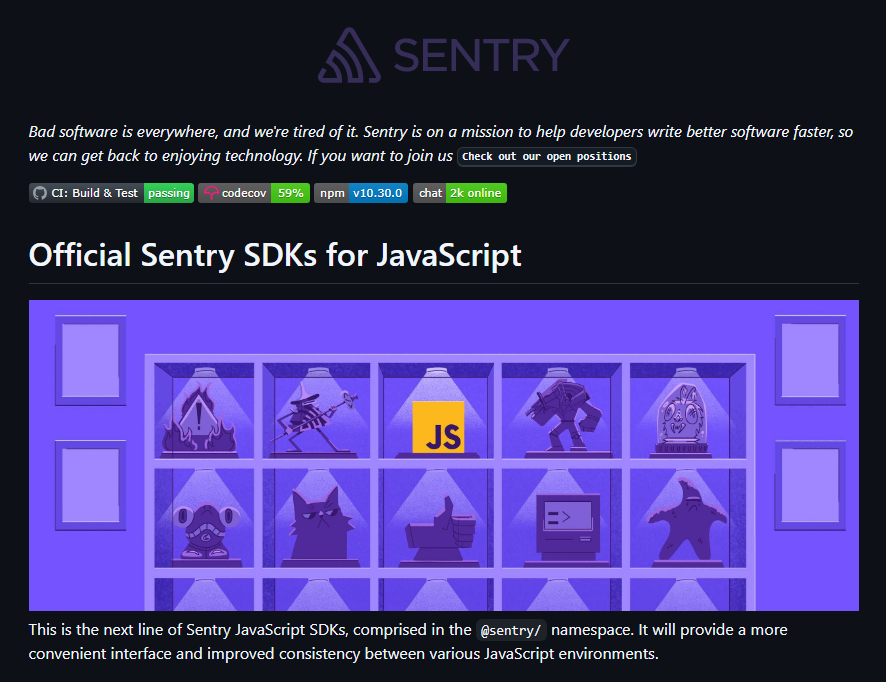  screenshot - Sentry-anmeldelse: Fordele, ulemper, funktioner og priser