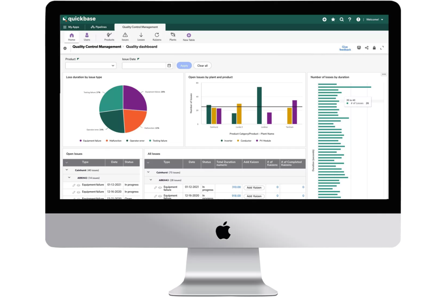  screenshot - Quickbase Review: Pros, Cons, Features and Pricing