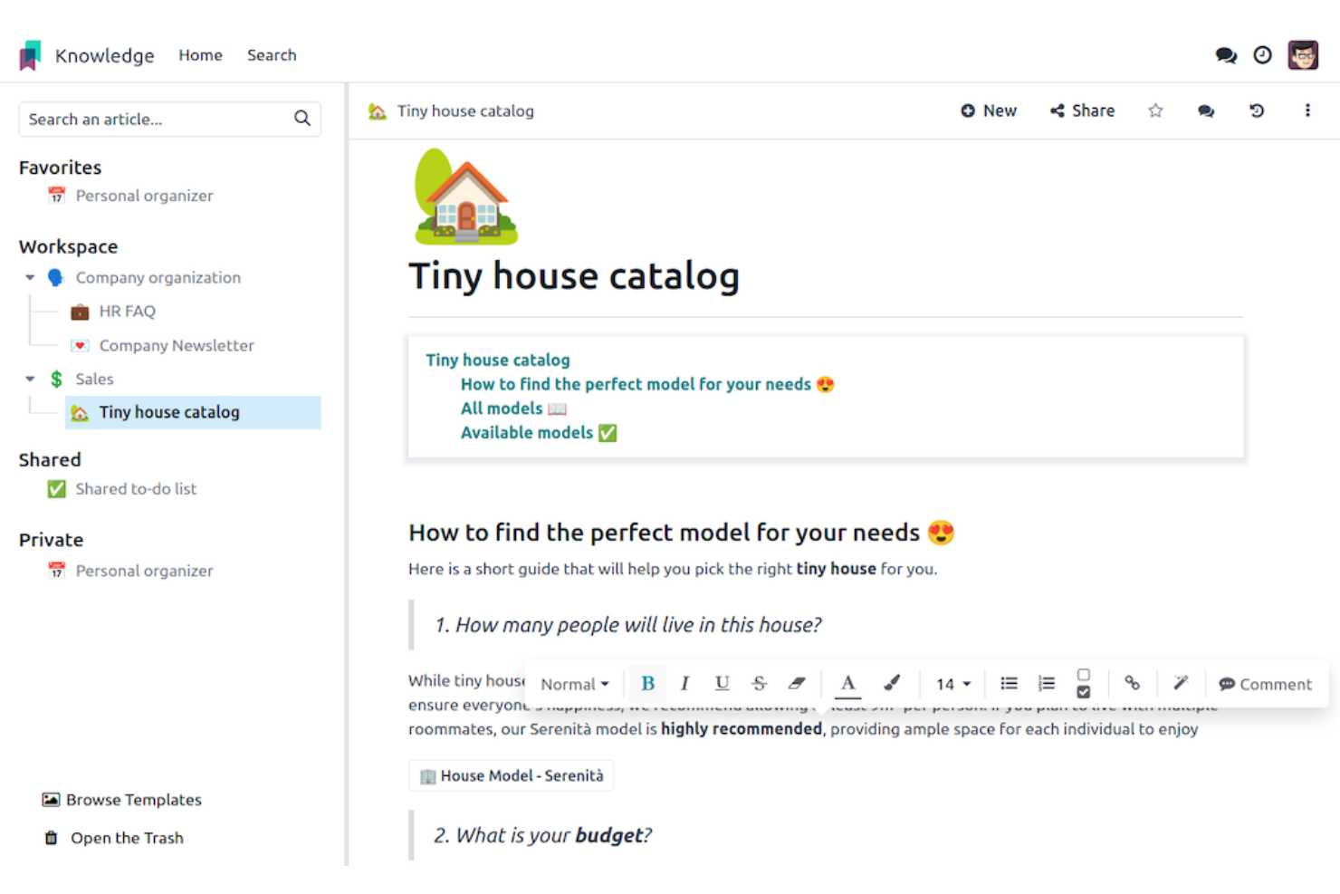  screenshot - Odoo-recension: Fördelar, nackdelar, funktioner och priser