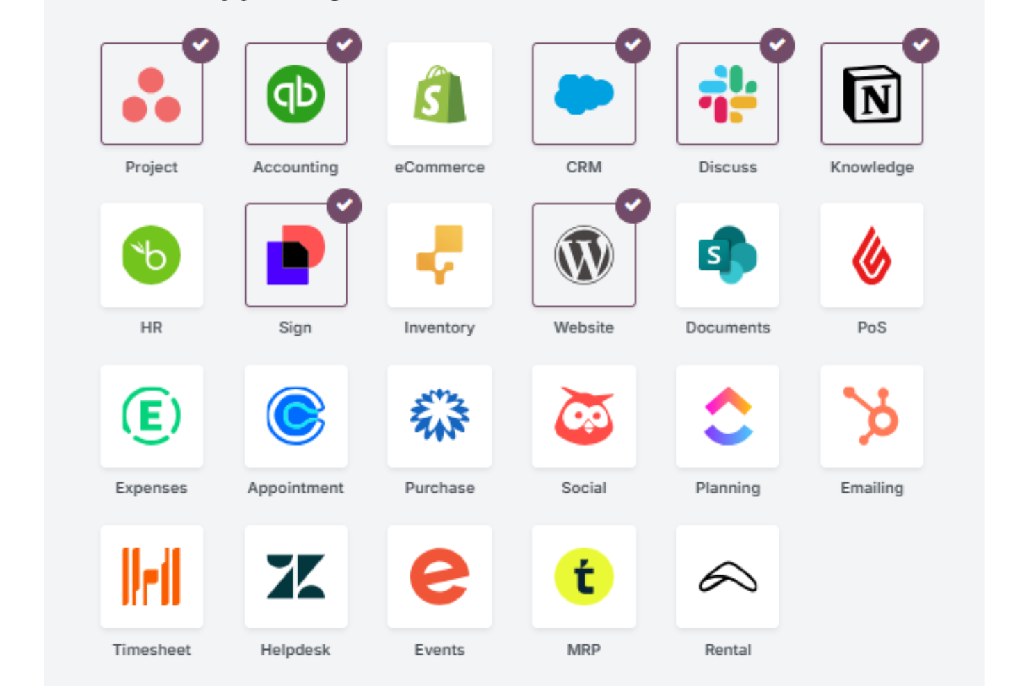  screenshot - Recensione di Odoo: vantaggi, svantaggi, funzionalità e prezzi