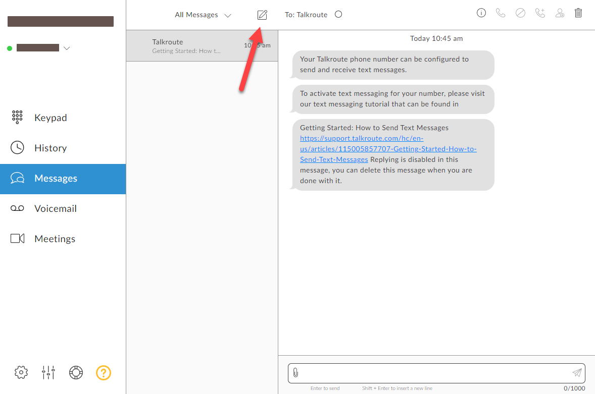  screenshot - Talkroute Review: Pros, Cons, Features, and Pricing