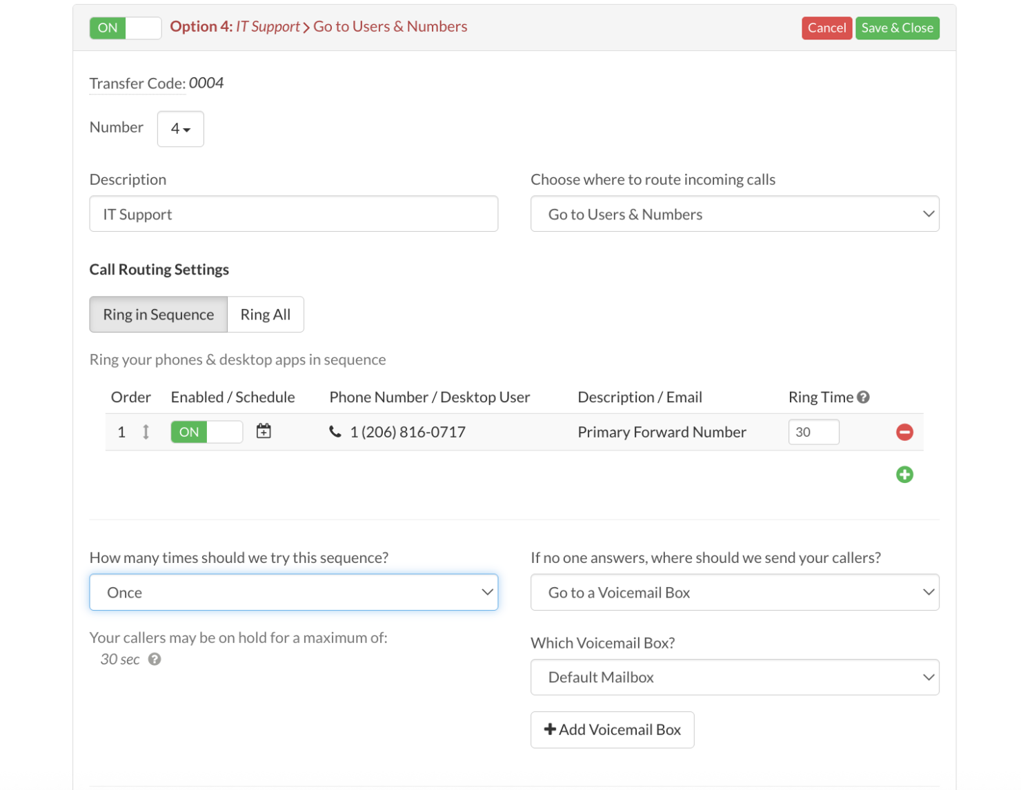  screenshot - Talkroute Review: Pros, Cons, Features, and Pricing