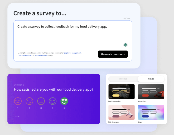  screenshot - SurveySparrow-Bewertung: Vor- und Nachteile, Funktionen und Preise