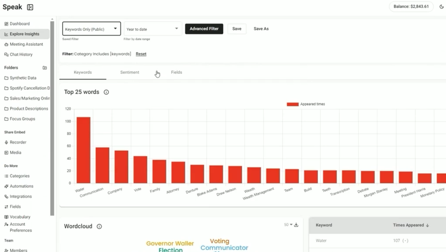  screenshot - Speak AI-recension: Fördelar, nackdelar, funktioner och priser