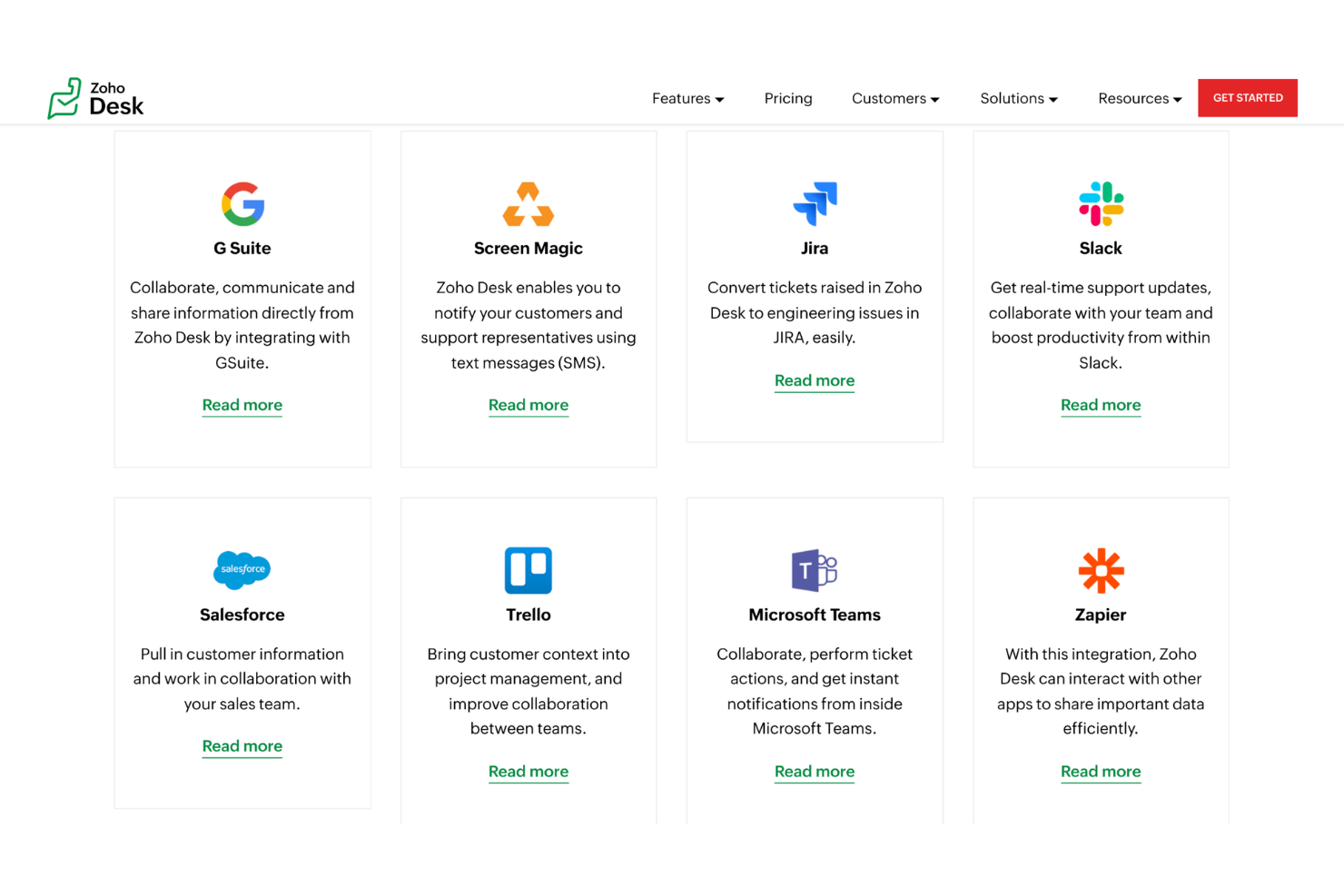  screenshot - Zoho Desk Review: Pros, Cons, Features, and Pricing
