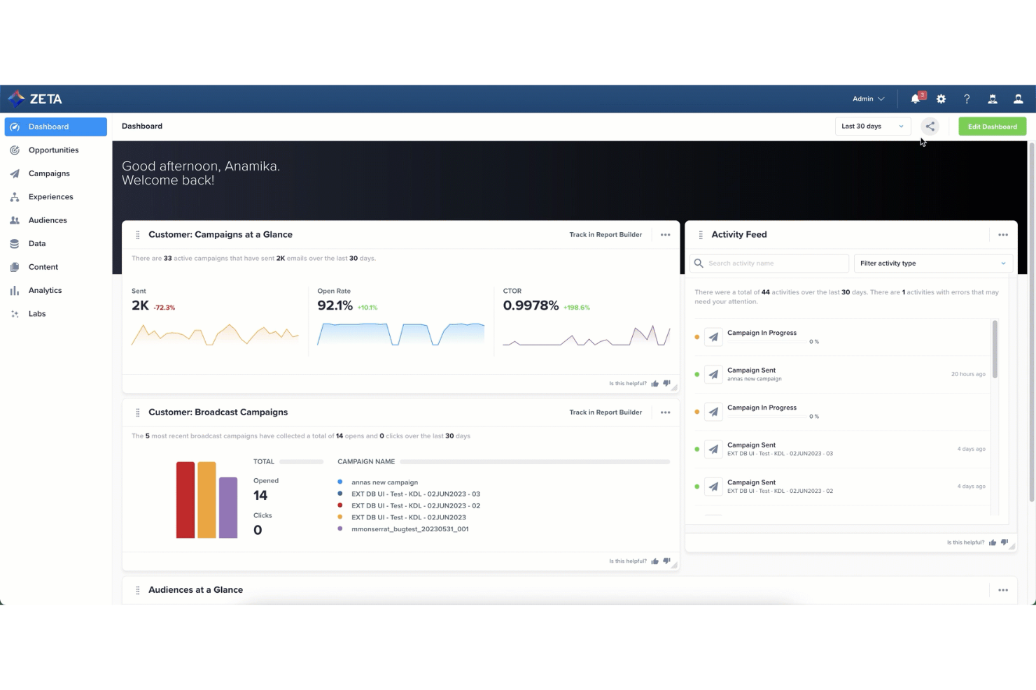  screenshot - Zeta Global Review: Pros, Cons, Features, and Pricing