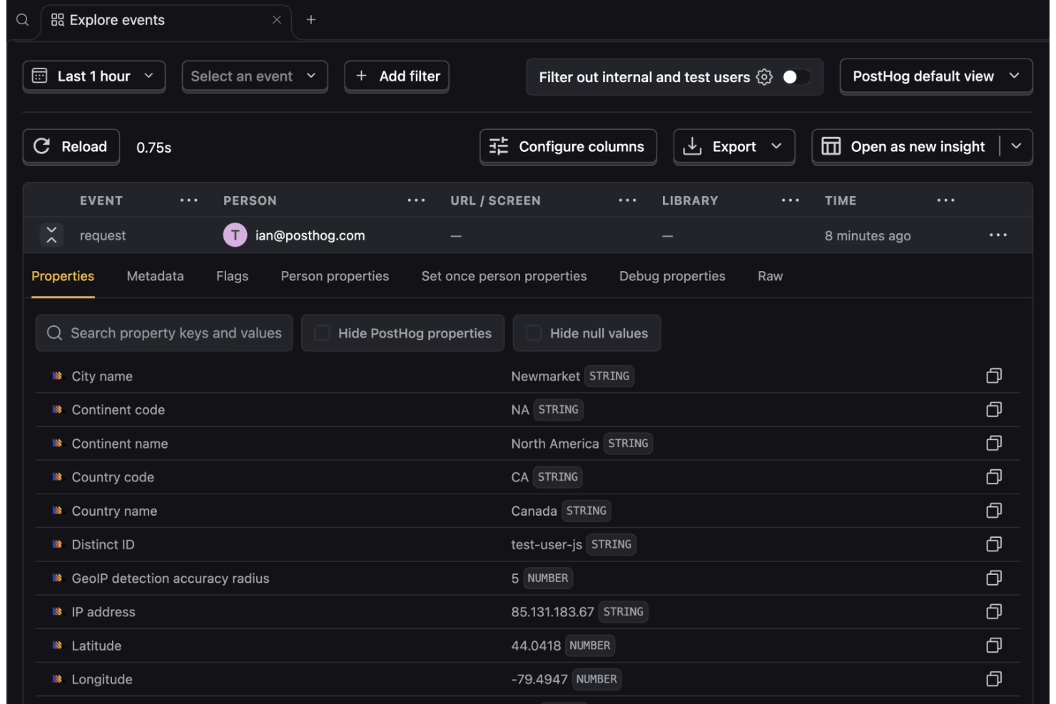  screenshot - PostHog-recension: Fördelar, nackdelar, funktioner och priser
